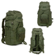 Рюкзак тактичний Storm Cargo Зелений; 60л; 50х38х27см. MOLLE. Туристичний рюкзак-баул. - зображення 3