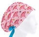 Медицинская шапочка женская HeadwearUniverse универсальная принт Матки на розовом - изображение 1