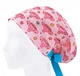 Медицинская шапочка женская HeadwearUniverse универсальная принт Матки на розовом - изображение 3