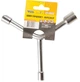 Ключ торцевий MASTERTOOL GM Y-подібний 8*10*13 мм, CRV (73-4803) - зображення 2