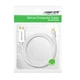 Кабель-перехідник UGREEN MM121 USB Type C to HDMI Cable Male to Male ABS Case 1.5m Білий - зображення 4