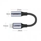 Переходник Lightning to 3.5 mm UGREEN 30756 Model US211 10cm Headphone Jack Adapter Серый - изображение 3