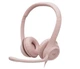 Наушники Logitech h390 usb Rose (981-001281) - изображение 1