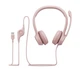 Наушники Logitech h390 usb Rose (981-001281) - изображение 5