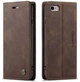 Чехол книжка с магнитом iPhone SE 2022 CaseMe Brown (30589-30) - изображение 1