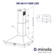 Витяжка купольна MINOLA HK 6614 BL 1000 LED - изображение 11