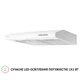 Витяжка плоска Perfelli PL 5124 WH LED - зображення 4
