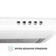 Витяжка плоска Perfelli PL 5124 WH LED - зображення 5