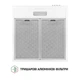 Витяжка плоска Perfelli PL 5124 WH LED - зображення 6