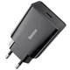 Мережевий зарядний пристрій Baseus Speed Mini Quick Charger 1C 20W (CCFS-S) Чорний - зображення 1