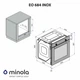 Духовой шкаф электрический (нержавеющая сталь) Minola EO 684 INOX - изображение 14
