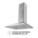Витяжка купольна PERFELLI K 6610 I 1000 LED - изображение 3