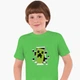 Дитяча футболка для хлопчиків Майнкрафт (Minecraft) (25186-1709-74) 122-128 см Бавовна Темно-зелена - зображення 1