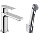 Змішувач для умивальника Hansgrohe Rebris E 110 гігiєнічною лійкою, Chrome (72216000) - изображение 4