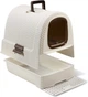 Закритий туалет для котів Curver Petlife Litter BOX кремовий (00615) - зображення 3