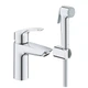 Змішувач для умивальника Grohe Eurosmart New S-Size з гігієнічним душем, хром (23124003) - изображение 3