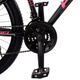 Велосипед "BELLE" PROF1 G26BELLE A26.2 26 д. Алюм.рама 17", SHIMANO 21SP, алюм., DB, FW TZ500, черно-малиновый - изображение 7