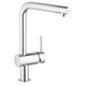 Змішувач для кухні з висувним виливом Grohe Minta (колір - хром) (32168000) - зображення 6