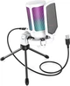 Микрофон Fifine RGB AmpliGame A6VW White - изображение 3
