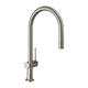 Змішувач для кухні Hansgrohe Talis M54 210 (колір - нержавіюча сталь), з витяжним душем (72801800) - зображення 1