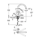Змішувач для кухні Grohe Bau Loop (колір - хром) (31368001) - зображення 13