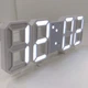 Настольные часы - будильник с термометром VST LED-1089 от USB Белые с белой подсветкой - изображение 10