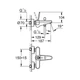 Змішувач для ванни Grohe Eurodisc Joy (колір - хром) (23431000) - зображення 7