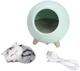 Ночник Спящий кот в домике UFT SCH01 Green с сенсорной кнопкой - изображение 3