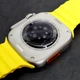 Смартгодинник Smart watch series 8 XO M8 Pro Ultra Синій Жовтий - зображення 6