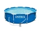 Каркасный бассейн Intex Metal Frame Pool 305 х 76 см, объем 4 485 л от 6-ти лет Фильтр-насос Круглый - изображение 1