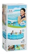 Каркасный бассейн Intex Metal Frame Pool 305 х 76 см, объем 4 485 л от 6-ти лет Морской принт - изображение 2