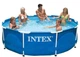 Каркасный бассейн Intex Metal Frame Pool 305 х 76 см, объем 4 485 л от 6-ти лет Круглый - изображение 2