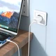 Сетевое зарядное устройство для Borofone BA68A Glacier single port charger set (iP) White (BA68ALW) - изображение 2