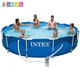 Круглый каркасный бассейн Intex 28212 NP. Насос-фильтр в комплекте. Размером 366x76см, объём 6503л - изображение 2