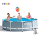 Круглый каркасный бассейн Intex 26702 305 x 76 см, насос + фильтр, объём 4485л, от 6 лет - изображение 2