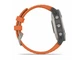 Смарт-часы Garmin Fenix 6 Pro Sapphire Titanium with Ember Orange Band (010-02158-14/15) - изображение 6