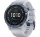 Смарт-годинник Garmin Fenix 6 Pro Solar Edition Mineral Blue with Whitestone Band (010-02410-19/18) - зображення 1