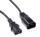 Кабель питания Kingda PC6063-3m C14-С13 Черный - изображение 2