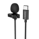 Мікрофон петличний Hoco L14 Type-C Black - изображение 1