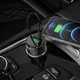 Автомобільний зарядний пристрій (АЗП) Hoco Z42 PD 20W + QC3.0 (1USB/3A) (Сірий) - изображение 4