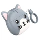 Бездротові навушники дитячі Bluetooth з мікрофоном HOCO CAT EW46 BT5.3 Grey - изображение 8