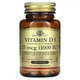 Витамин Д3 Solgar Vitamin D3 Cholecalciferol, 25 мкг, 1000 IU 180 таблеток - изображение 2