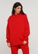 Світшот "Only Women" (94-Sws-01-02-red-M(mega oversize)) - зображення 1