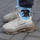 Женские носки SuperSox Злюки Бобры, Голубые 36-40р - изображение 4