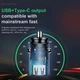 Автомобильное зарядное устройство Baseus Circular Plastic Быстрая зарядка Quick Charge 4.0 + Power Delivery 3.0 30W USB + Type-C 5A Зарядка в авто Black - изображение 8