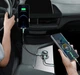 Автомобильное зарядное устройство FM-трансмиттер модулятор Baseus Enjoy Car Wireless MP3 Charger (Wireless 5.0+5V/3.4A) Зарядка в авто Black - изображение 11