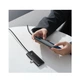 USB-Hub Baseus Lite Series 4-Port USB-A HUB Adapter (USB-A to USB 3.0*4 ) 1m Black - зображення 5