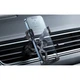 Тримач для телефону автоутримувач Baseus Stable Gravitational Car Mount Lite Air Outlet Version Black (SUWX010001) - зображення 5
