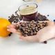 Кофе в зернах купаж 30%70% свежеобжаренный 1 кг - изображение 1
