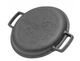 Сковорода чавунна 24 см Brizoll з чавунною кришкою-сковородою M2460U-2 - зображення 2